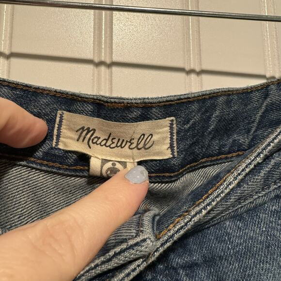 Madewell The Darted Barrel Leg Jean Size 33 - Picture 5 of 8